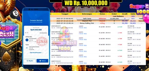 GOKUTOGEL : Bukti Pembayaran JP 5